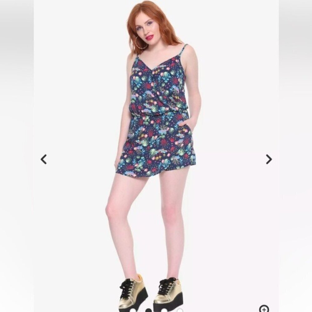 Her Universe Studio Ghibli Ponyo Underwater Romper Size Small Novelty Print